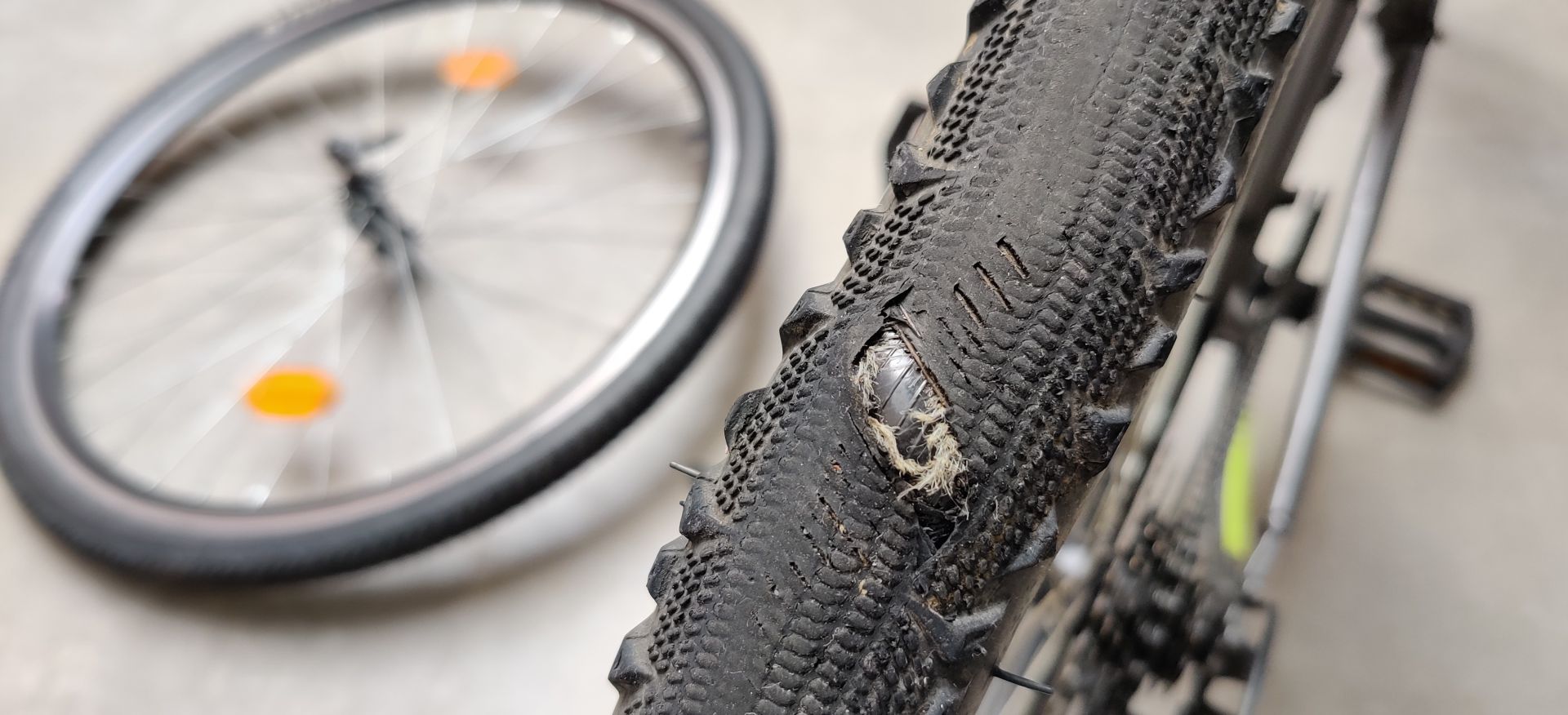 Bicycle Tyre's Tuffy Story
